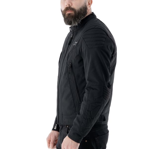 Alpinestars Clayton WR Textile Jacket - Black / Black - FREE UK